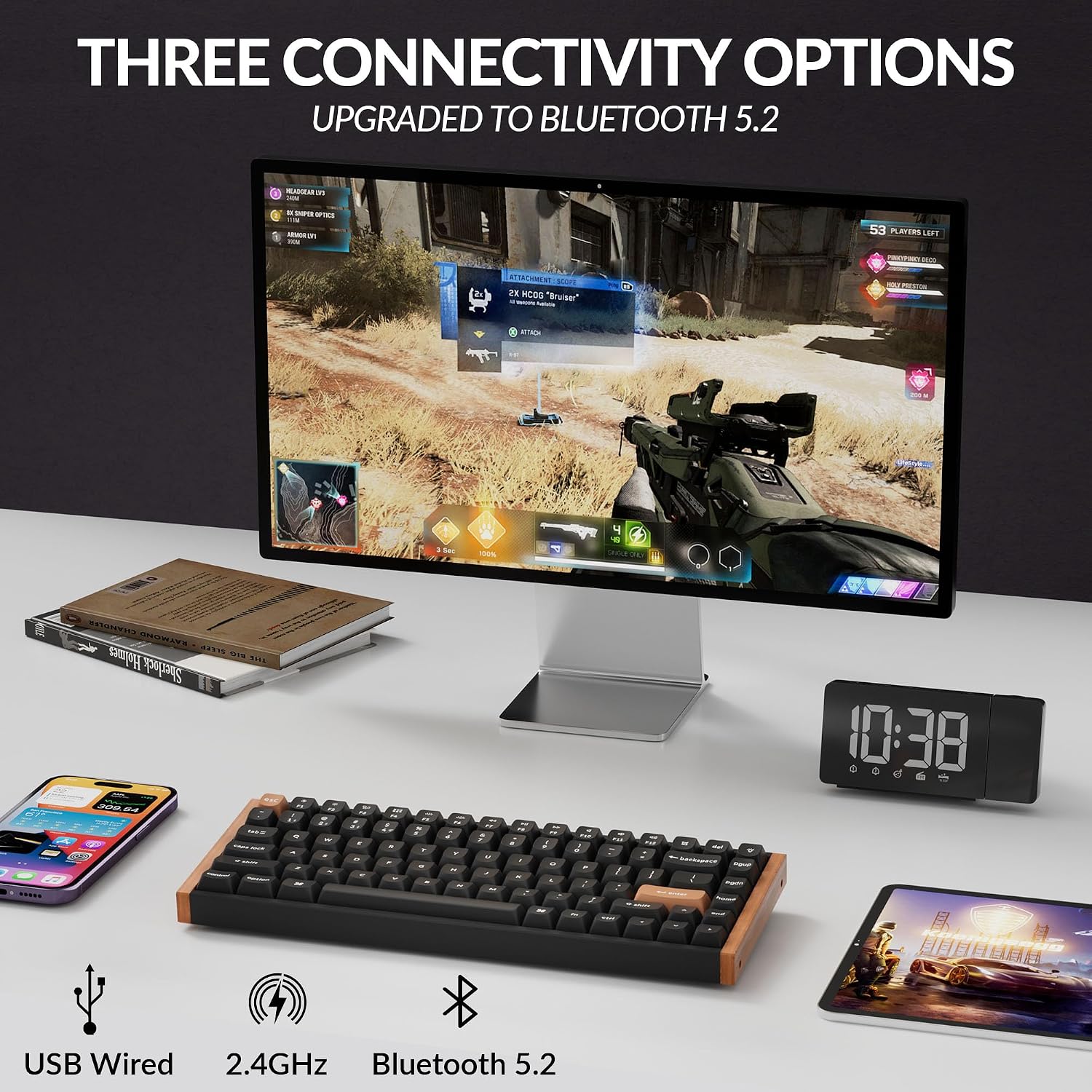 Keychron K2 He Wireless Magnetic Keyboard